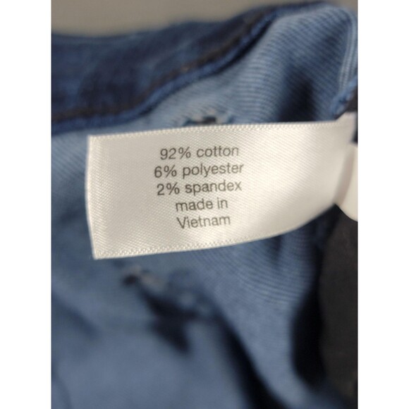 Lane Bryant Jeans Womens 24 Blue Wide Leg High Rise Stretch Denim Plus Size - Picture 10 of 13